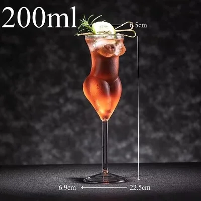 Verre à Cocktail 2 En 1 Spiralé Sans Pied - Design Créatif, Verre Borosilicate, Cadeau Pour Femme