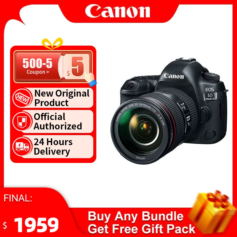 Canon Eos 5d Mark Iv Dslr Fullframe Digital Professional Flagship