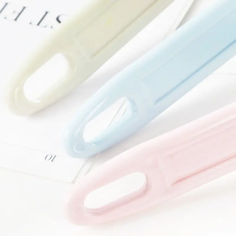 Toilet Rim Edge Brush Bow Curved Flush Passage Brush Bathroom Cleaning Supplies