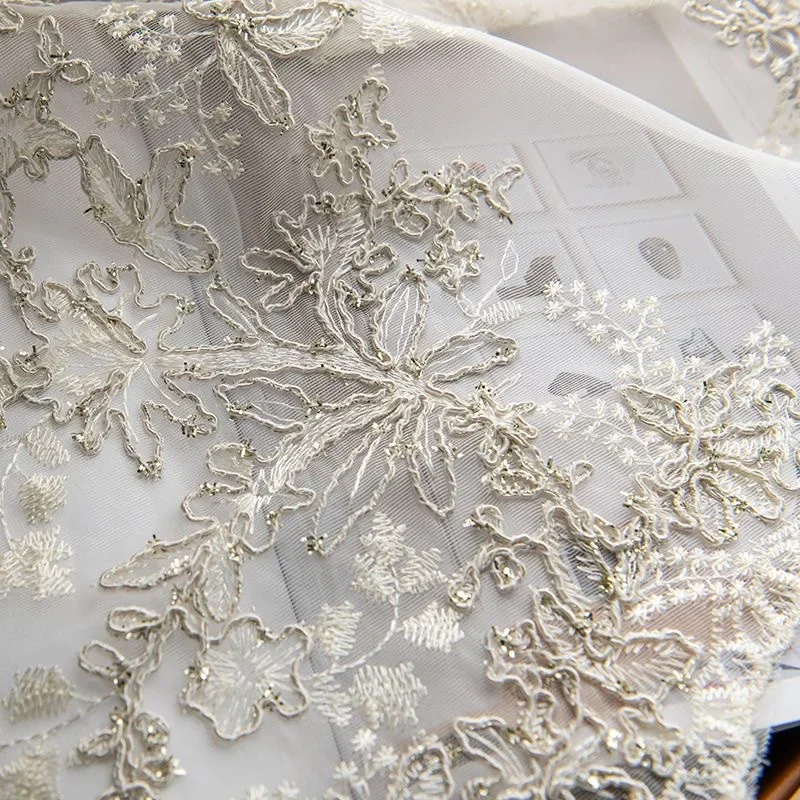 Princess Style Embroidered Lace Curtains Curtains for Living Dining Room Bedroom Curtains for Bedroom 4