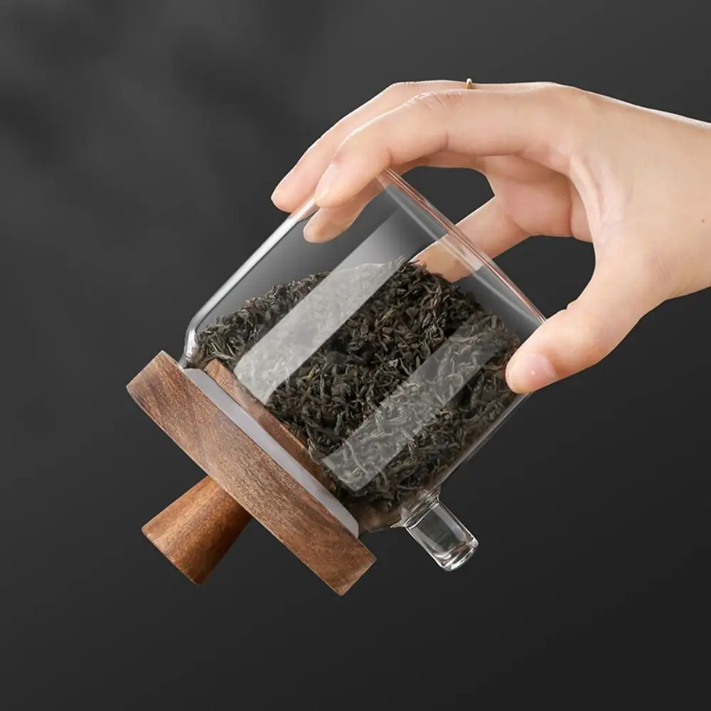 Description Picture 6 of itemKitchen Glass Sealed Jar Portable Household Five Grains Storage Can Seasoning Bottle Multifunctional Coffee Tea Storage Bottle