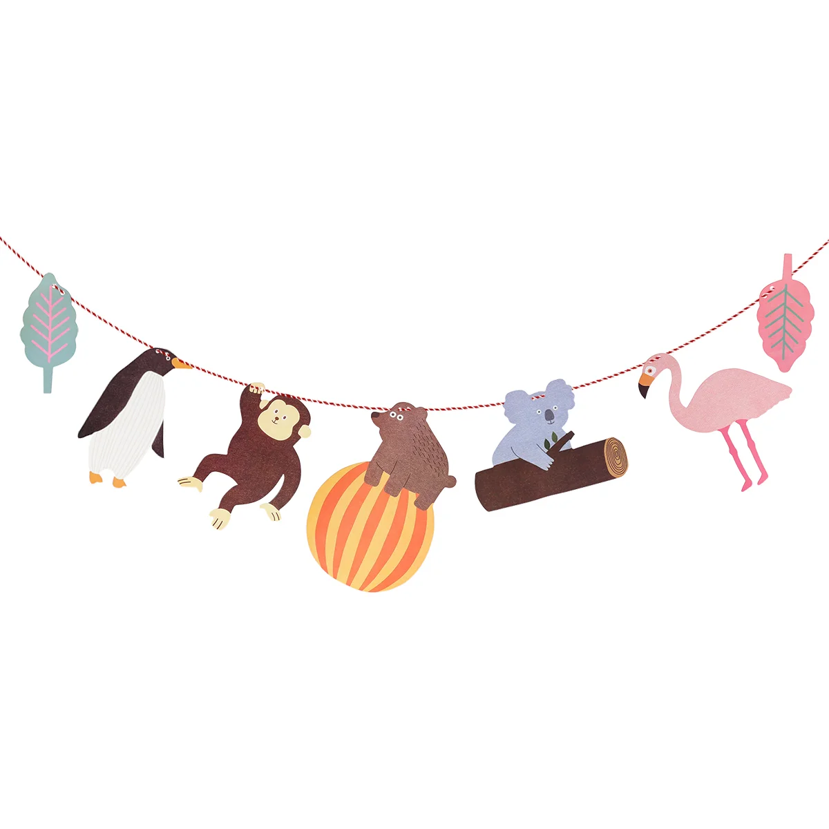 

Garland Decorations Pennant Flags Animal Birthday Bunting Party Banner Garlands