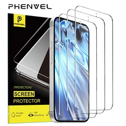 Premium Anti - Shatter Tempered Glass Screen Protector with Full Clarity for 3pc 1 bag (For Pixel10 Pro XL)