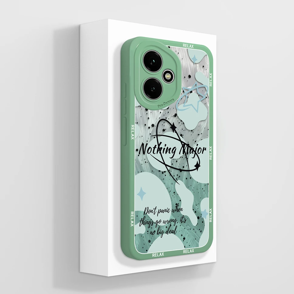 Cute Cat Pattern Soft Phone Case - High-Quality Shockproof Back Cover
