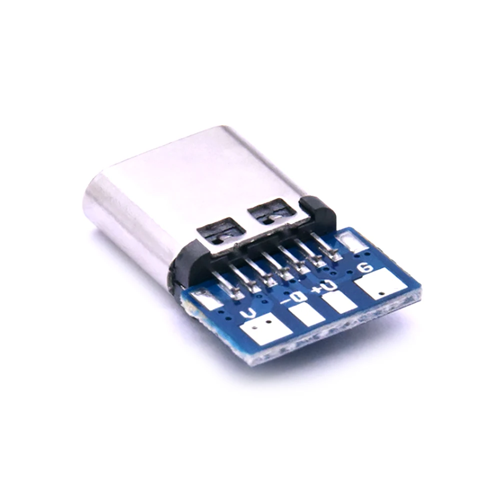 10pcs USB 3.1 Type C Connector 14 Pin Female Socket receptacle Through Holes PCB 180 Vertical Shield USB-C type c connector wire connector terminals wire connector electrical connectors electrical connector usb plug socket connector cable connector pcb connector