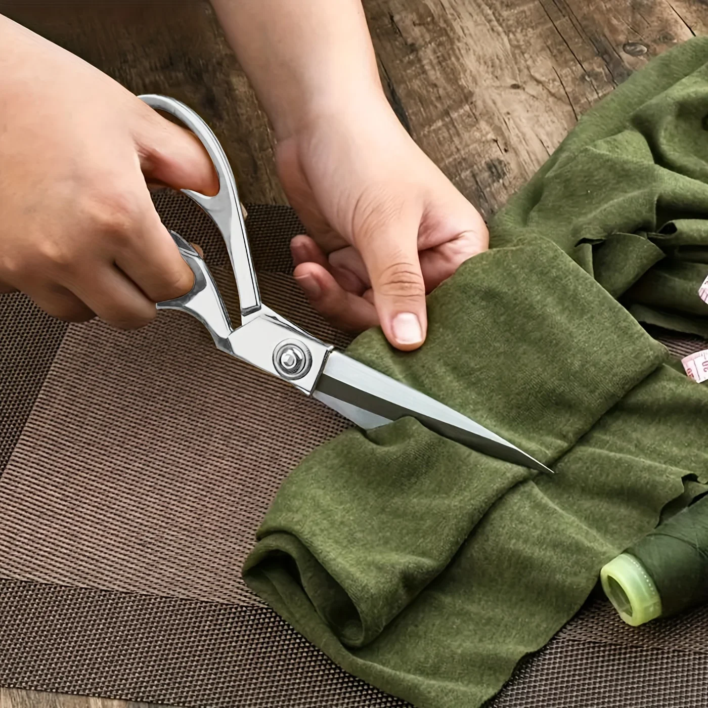 1/2pcs Professional Stainless Steel Tailor Scissors - Sharp Dressmaking Shears for Sewing and Crafting