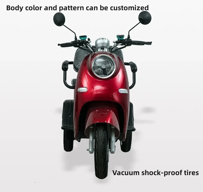 Tricycle electric made in China high quality low price 3 wheel electric scooter for adults tricycles 800w