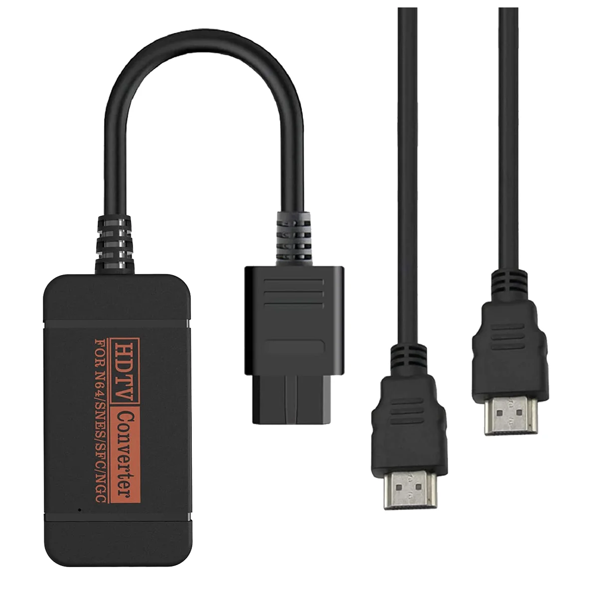 Adattatore Convertitore Compatibile Hdmi 1080P Per Cavo Console Per Videogiochi Retrò N64 64/Snes/Ngc/Sfc Gamecube