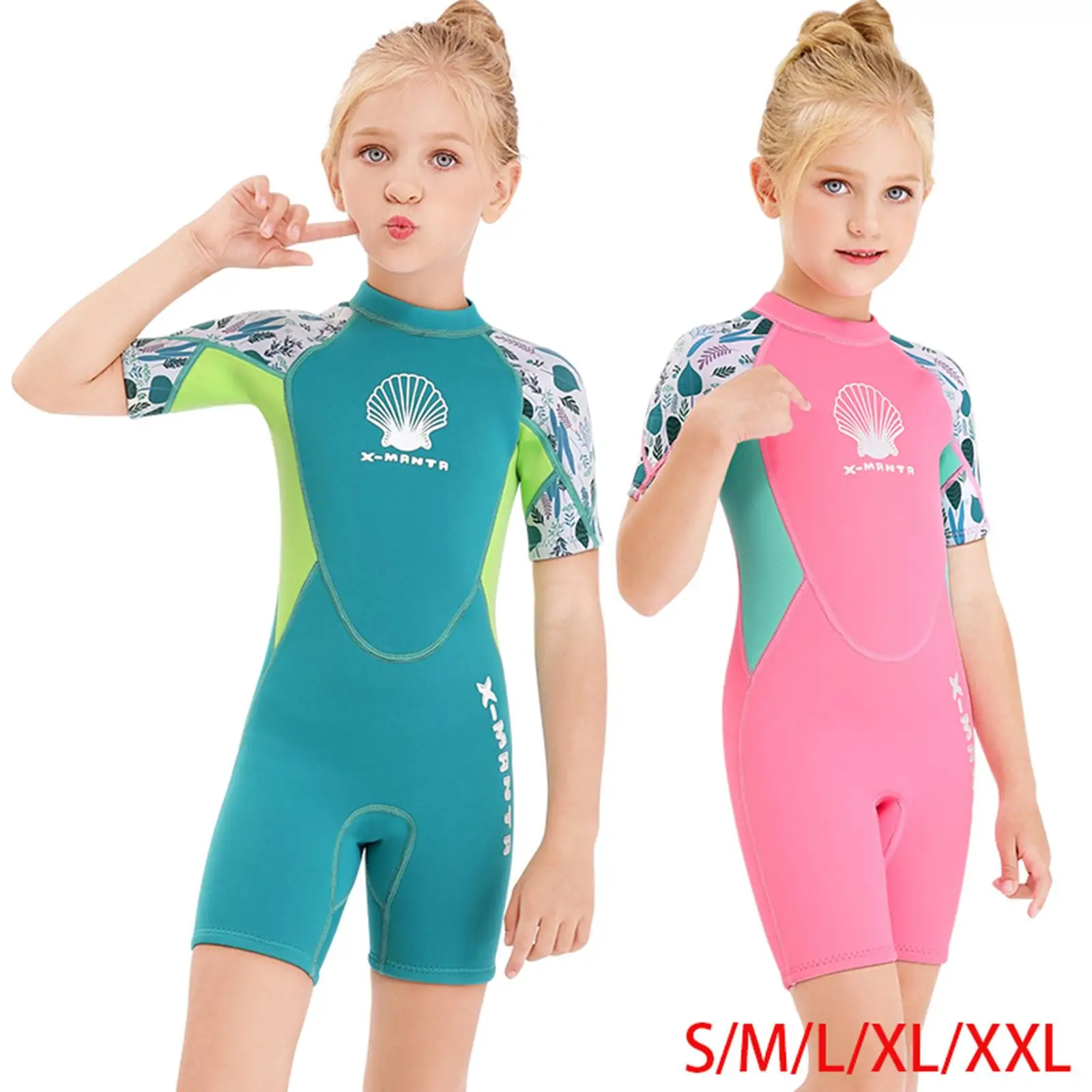 

Kids Wetsuit Swimming Water Aerobics Boating Kayaking Kids Diving Swimsuits