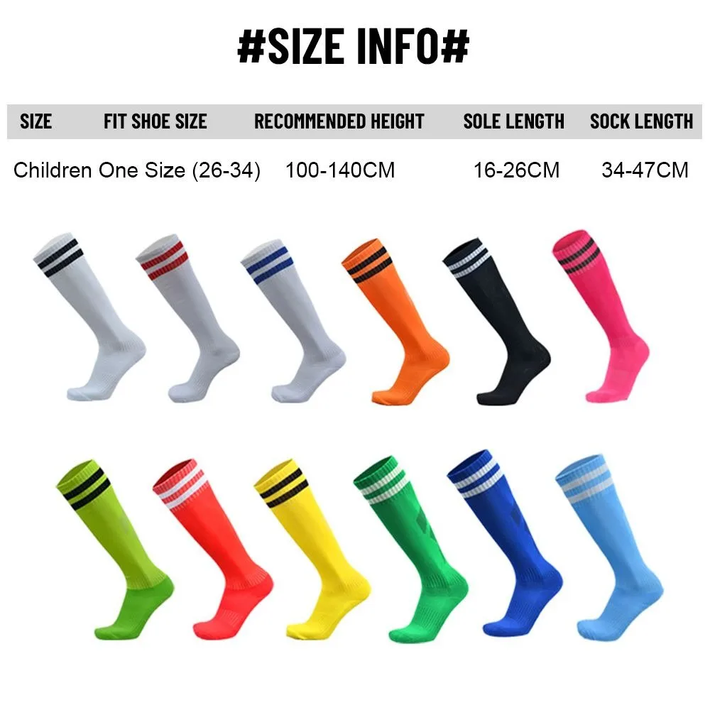 Sports Football Socks Non-slip Grip Football Socks Children Outdoor Running Fitness Socks 6