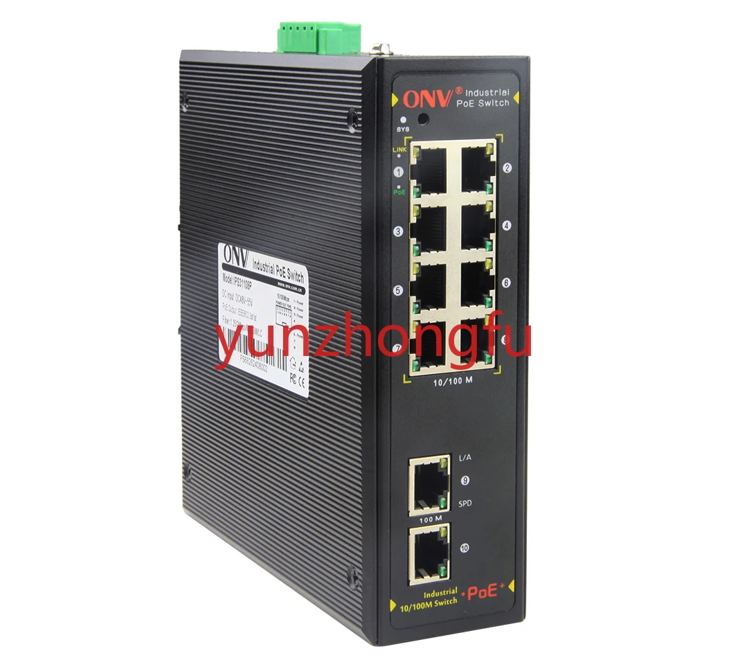 Adattatore Powerline Eccellente A 10 Porte Con Iniettore Poe