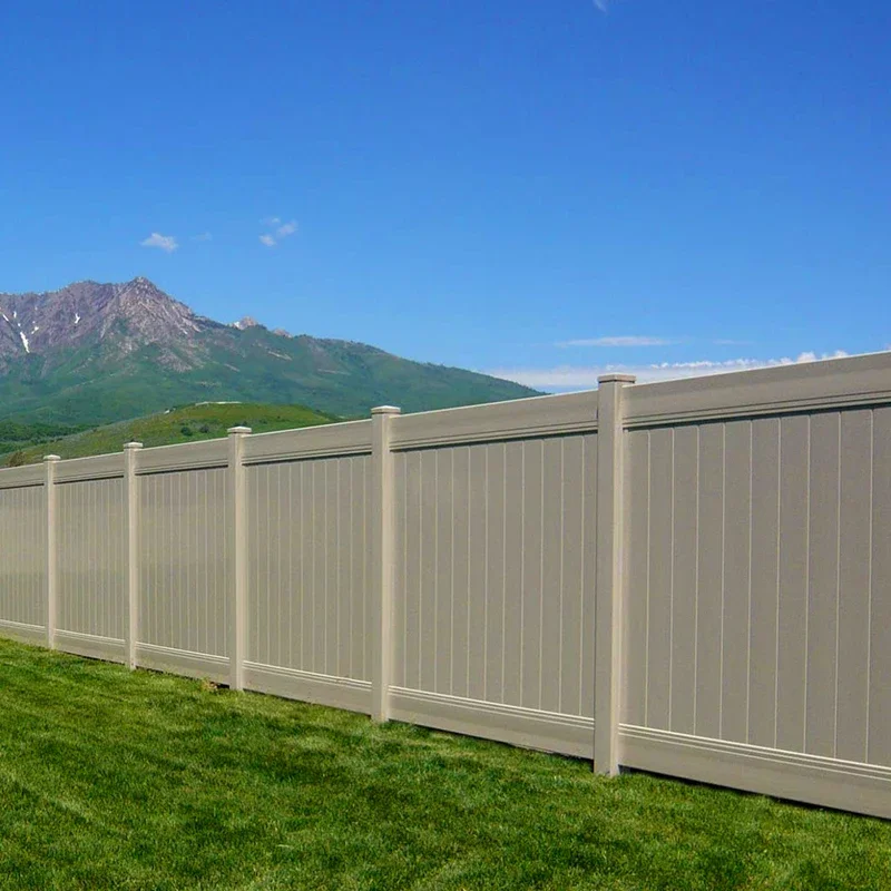 8x8 White Pvc Fence 6