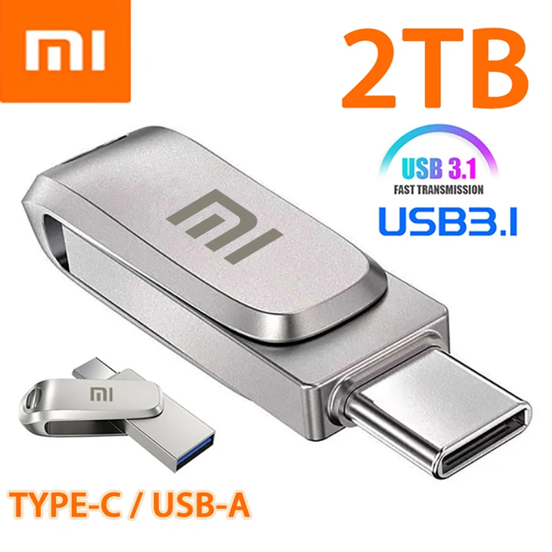 Портативный металлический USB-накопитель Xiaomi