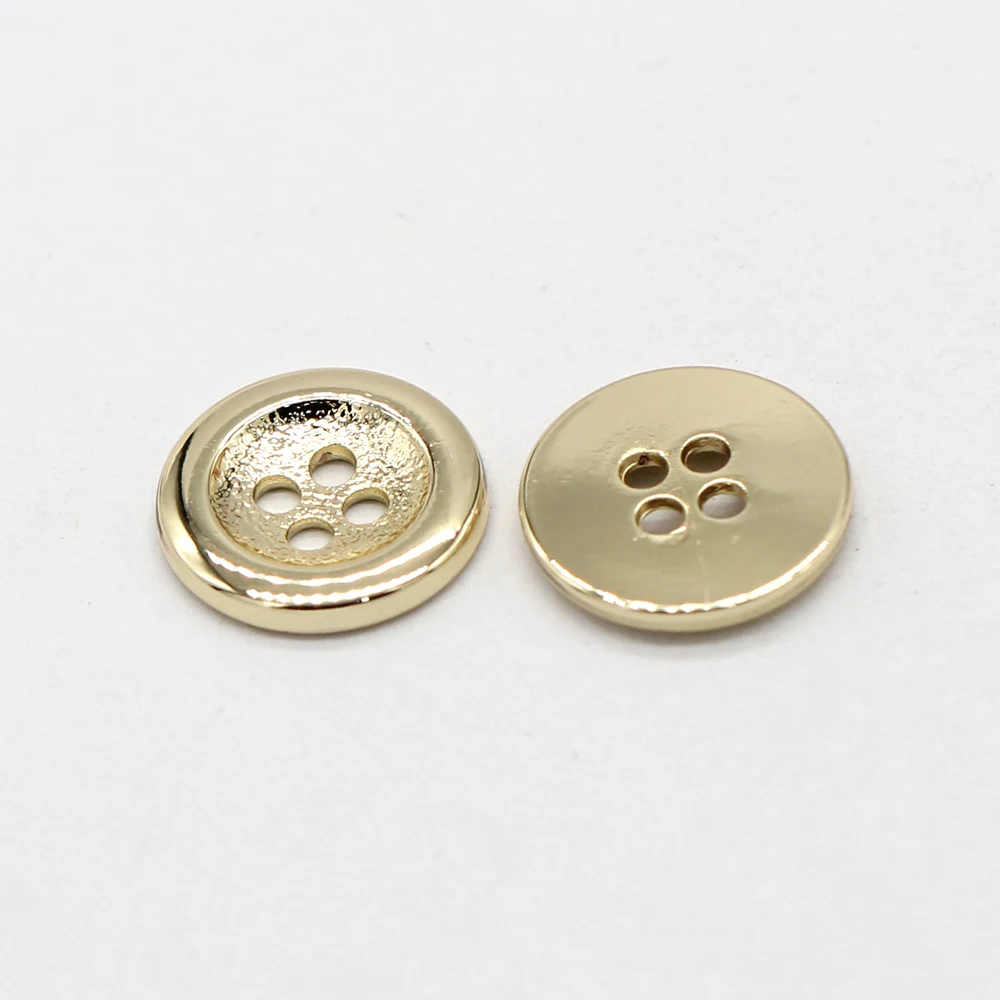 HENGC 10 Uds. Boton De Metal Dorados Para Camisa Pequeña De 4 Agujeros Y 12mm Para Ropa, Cuello De Puño, Decoracion Hechas A Mano, Accorios De Costura - AliExprs