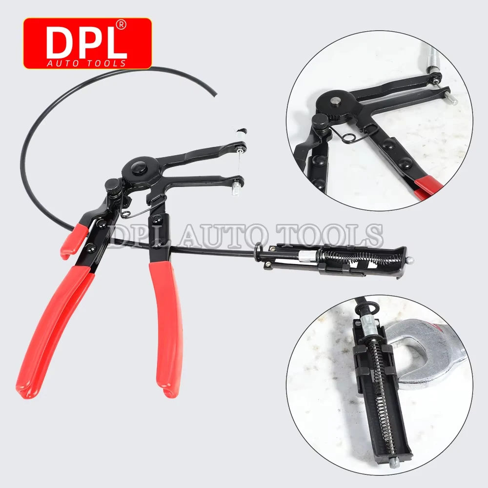 Hose Clamp Pliers Set 9pcs Hose Clamp Removal and Installation Tool Kit for Automotive Coolant Radiator Heater