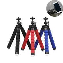 

Go Pro Accessories Sponge Flexible Octopus Tripod for Gopro 9 8 7 6 5 4 Sj4000 Sj7 DJI OSMO Action Camera Mobile Phone