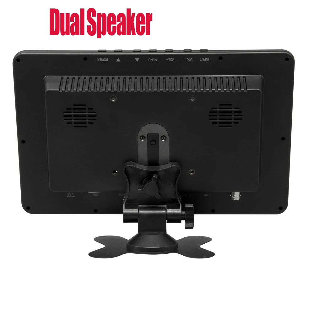 10.6 Inch CCTV Monitor Mini TV Computer PC Monitor 1280x768 LCD With HDMI VGA AV BNC For CCTV Security Camera Car Rear View
