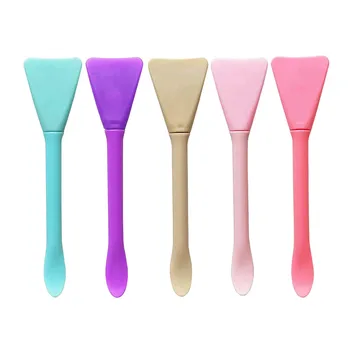 5pcs Silicone Face Mask Brushes Makeup Spatula  Applicator Skincare Spatula Lotion Face Cream Applicator Spa Makeup Tools 1