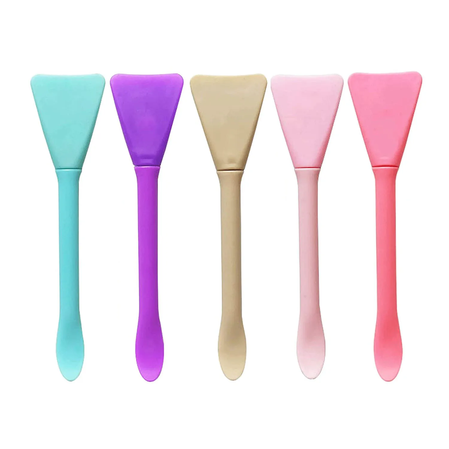 5pcsSiliconeFaceMaskBrushesMakeupSpatulaApplicatorSkincare