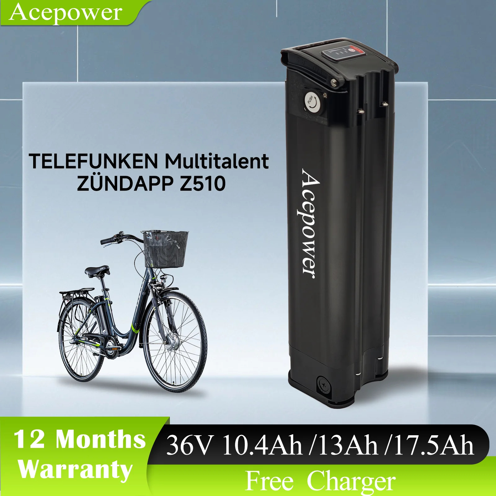 F r TELEFUNKEN Multitalent Z NDAPP Z510 Ebike Batterie Akku 36V 10 4 Ah f-r-telefunken-multitalent-z-ndapp-z510-ebike-batterie-akku-36v-10-4-ah
