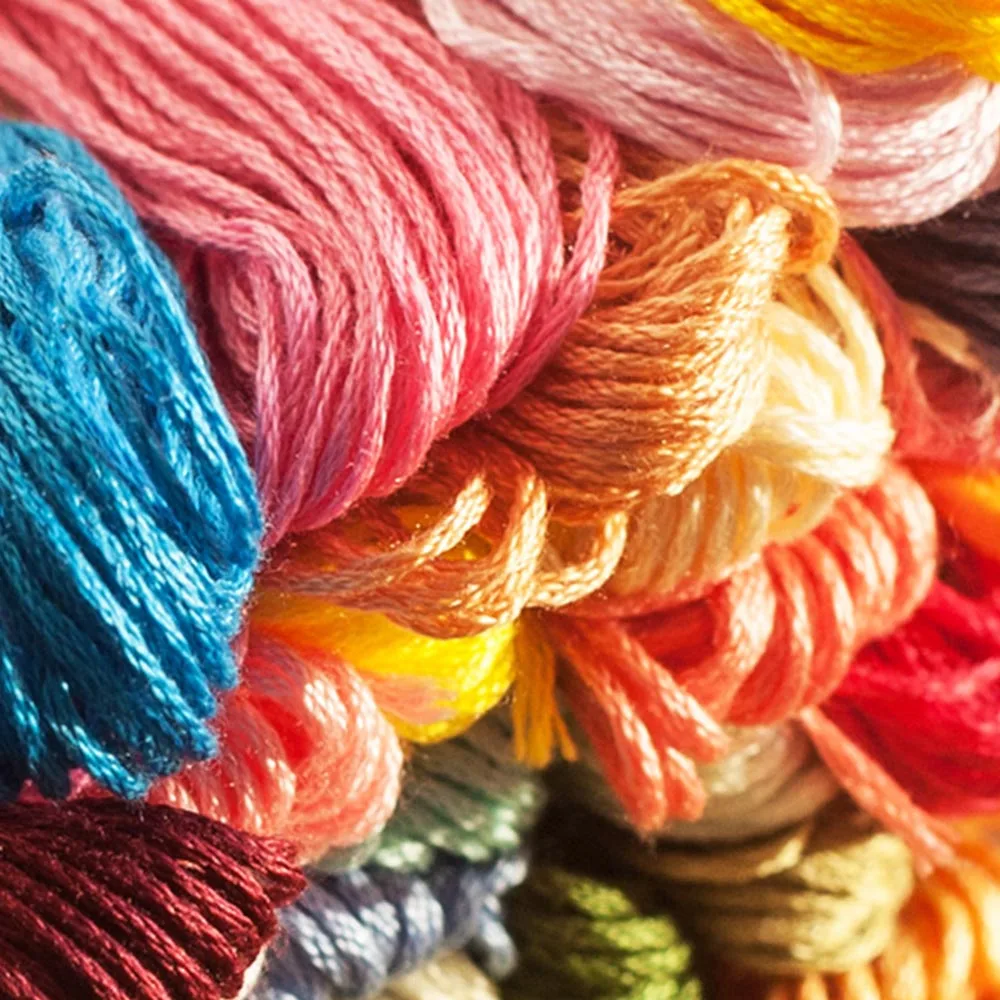 Description Picture 5 of item50 Anchor Similar Cross Stitch Cotton Polyester Embroidery Thread Floss Sewing Skeins Craft Not Repeat