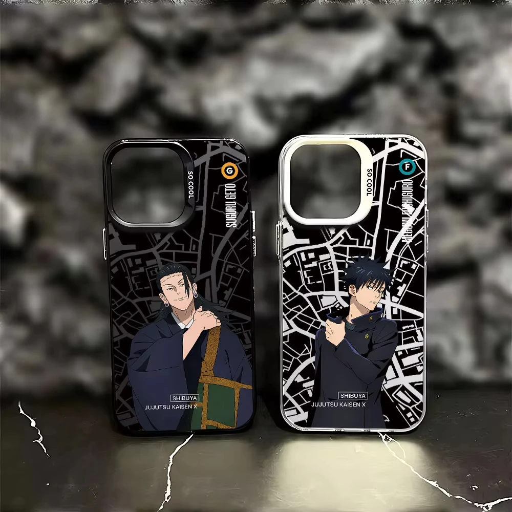 Anime Jujutsu Kaisen Anti-Fall Matte Phone Case