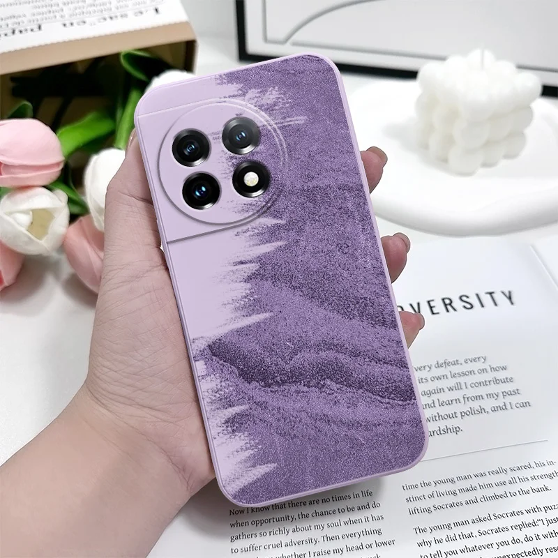 Textured Sand Liquid Silicone Phone Case