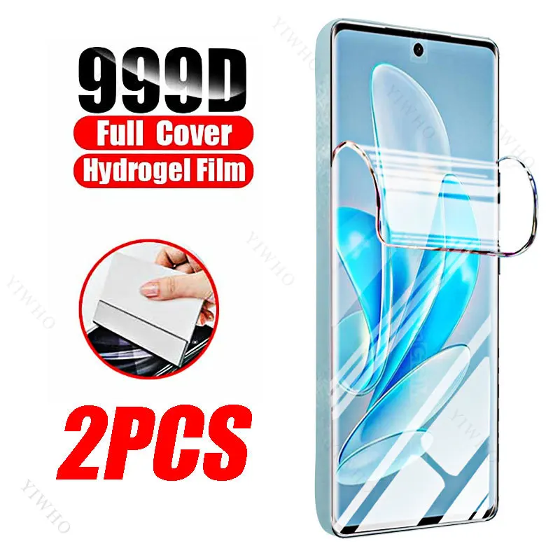 Hydrogel Film Screen Protector with Enhanced Back Safety