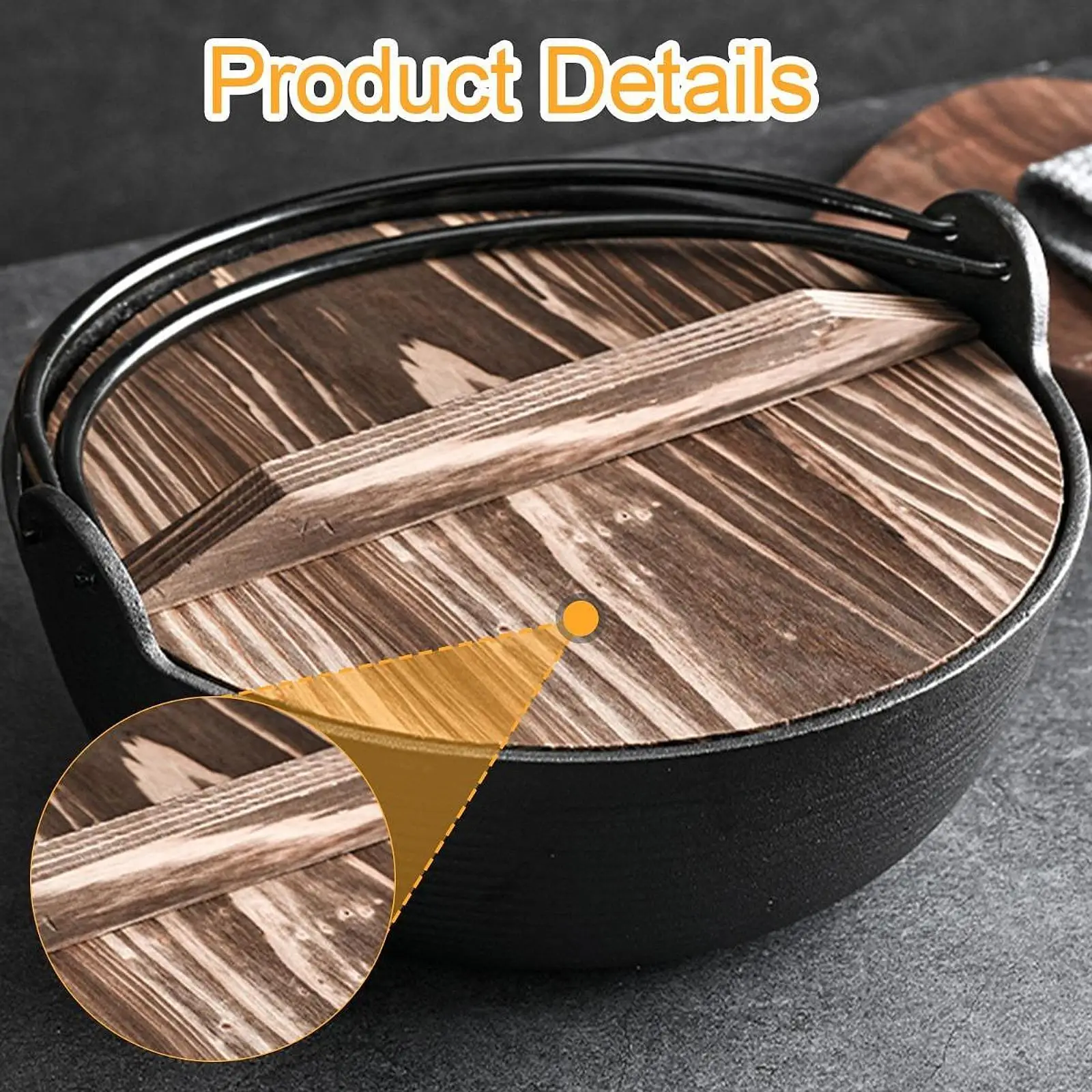 Sukiyaki Nabe Pot Japanese Design Cookware Tableware Easy Cleaning Utensil Cooking Pot Stockpot for Outdoor Restaurants Stews Sukiyaki Nabe Pot Japanese Design Cookware Tableware Easy Cleaning Utensil Cooking Pot Stockpot for Outdoor Restaurants Stews