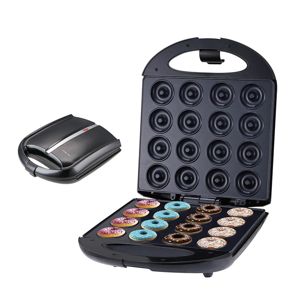 SK08002MiniDonutMakerMinipancakesmakerMachineforBreakfast