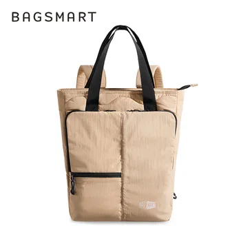 BAGSMART Women's Tote Bag 15.6 inch Laptop Backpack Large Capacity College Bag Function Commuting Women's Handbag 9