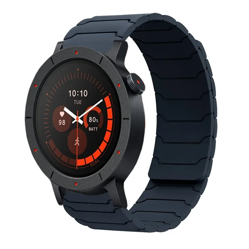 22 mm Sport-Silikonarmband für Nothing CMF Watch 3 Pro, bequemes Magnetarmband für CMF Nothing Watch Pro 2 Armband – Detail 5