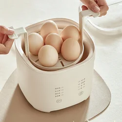 220V Smart Egg Cooker Fully Automatic Buns Corn Steamed Boil Breakfast Machine Reservation Multifunction Soft Boiled Eggs Cooker