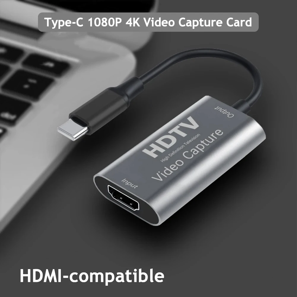 USB 3.0  ĸó ī, HDMI to USB C Ÿ, 1080P HD   ׷, PC OBS ĸó  ī ̺, 4K 60HZ