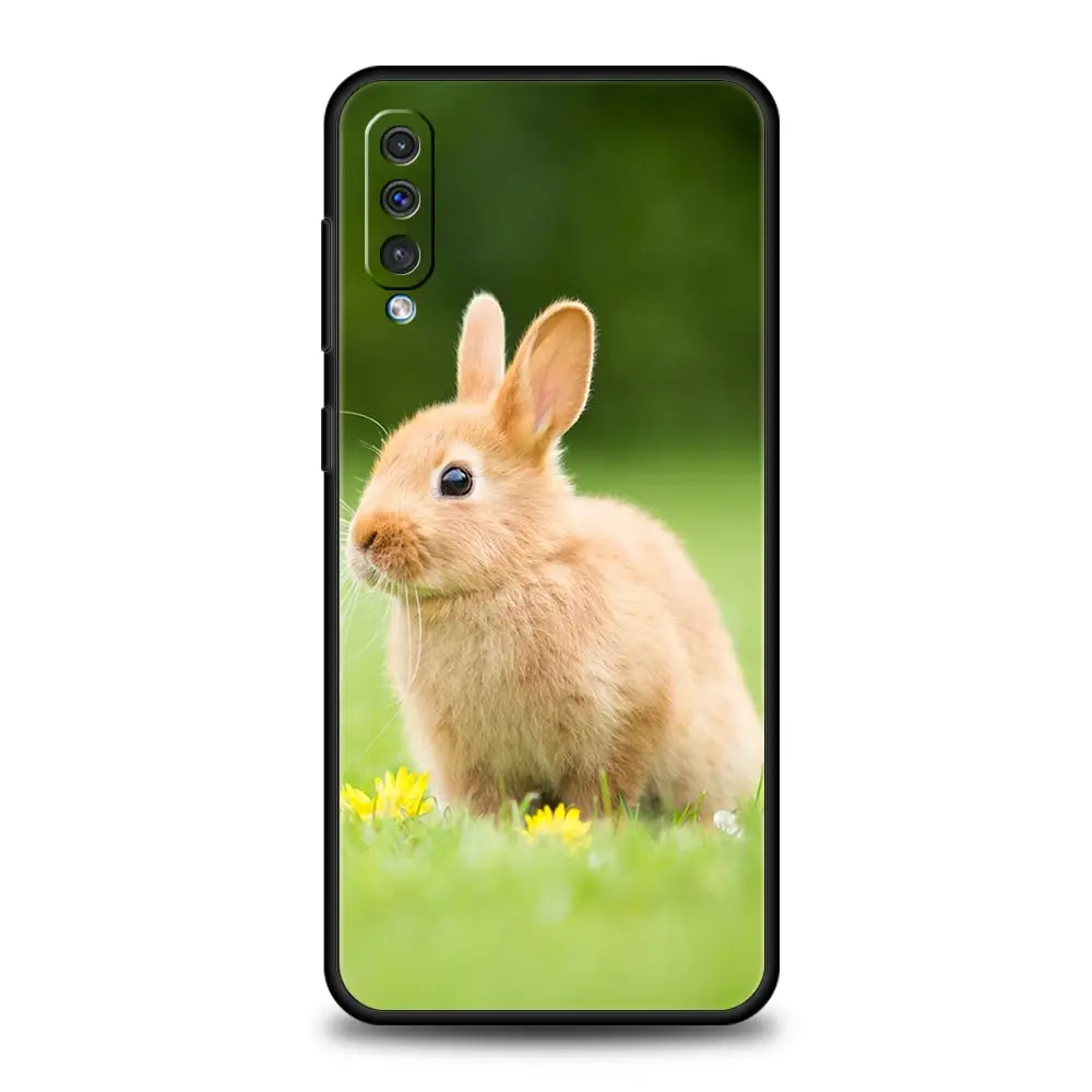 Adorable White Baby Rabbits Phone Case Cover