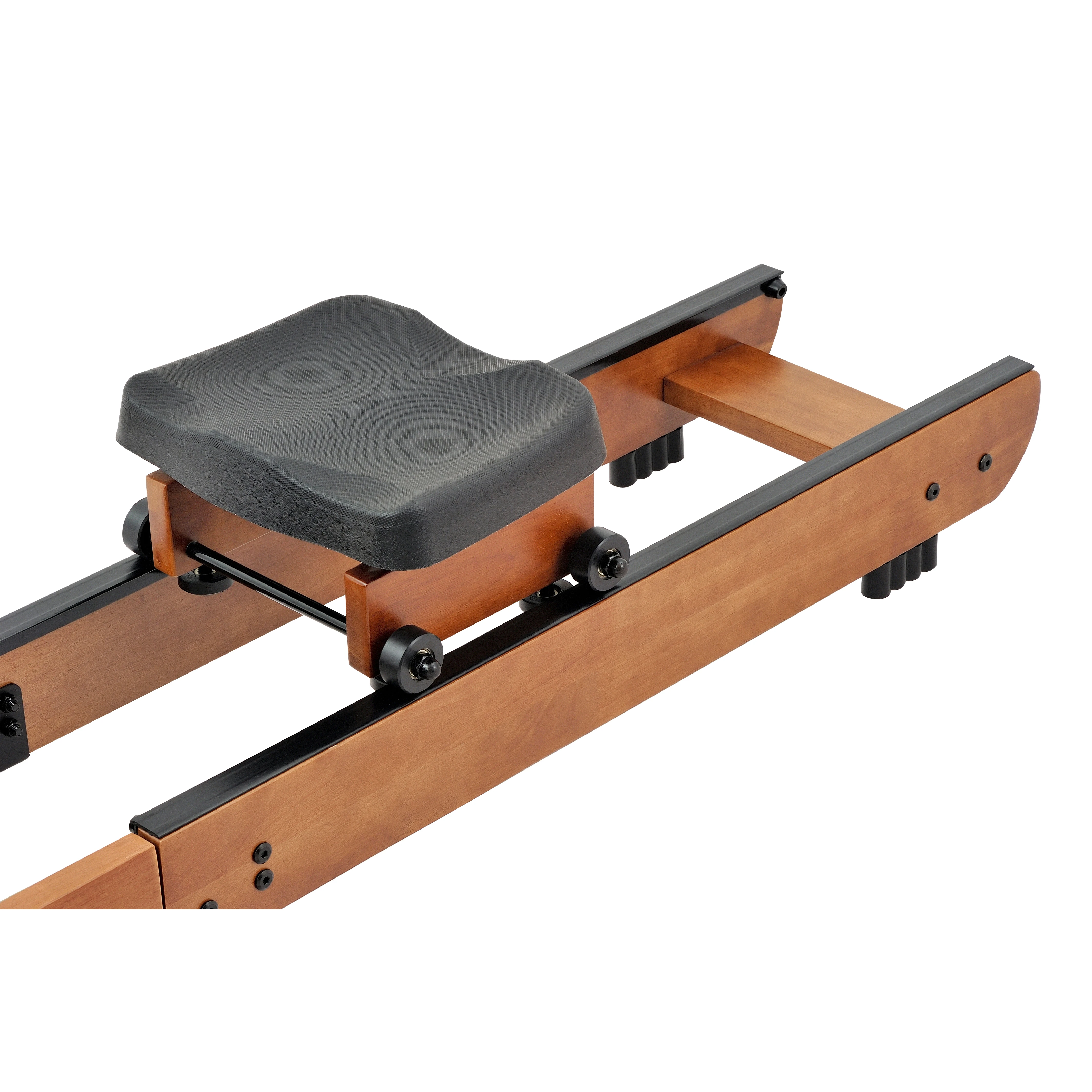 New Foldable Solid Wood Water Resistance Rowing Machine Aerobic Rowing Trainer