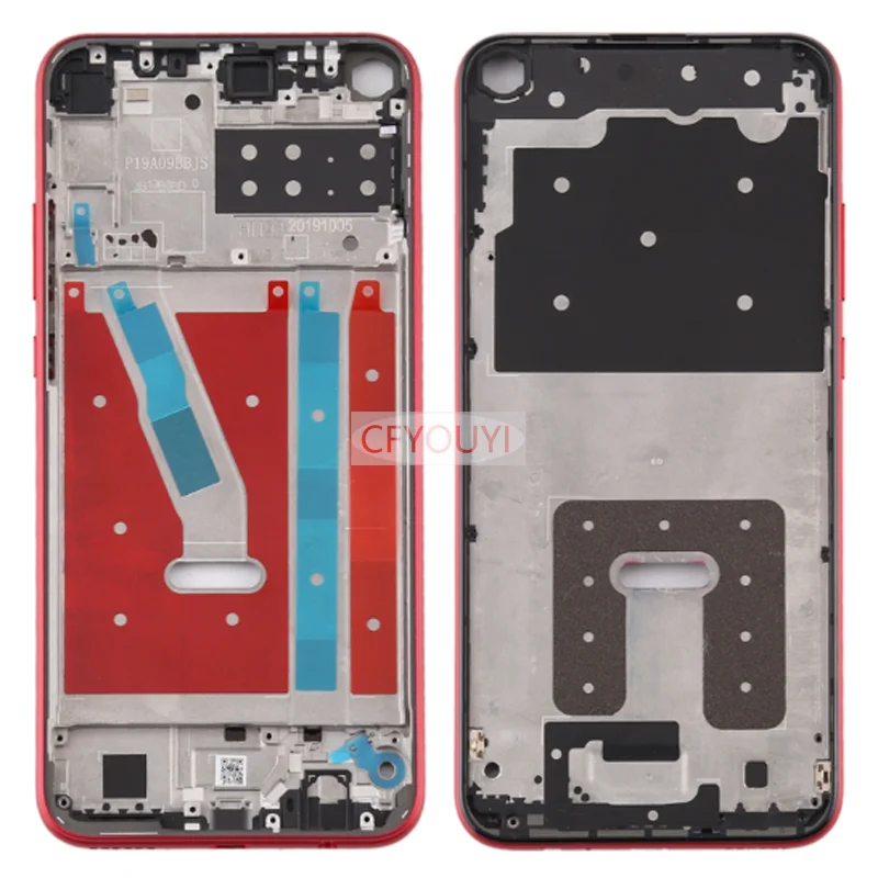 

LCD Front Housing Frame Middle Bezel Mid Housing Replacement for Huawei Enjoy 10 Play 3 P40 Lite E Middle Frame Parts
