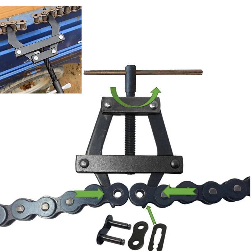 BicycleMotorcycleChainConnectingToolTightenerRollerChainTools