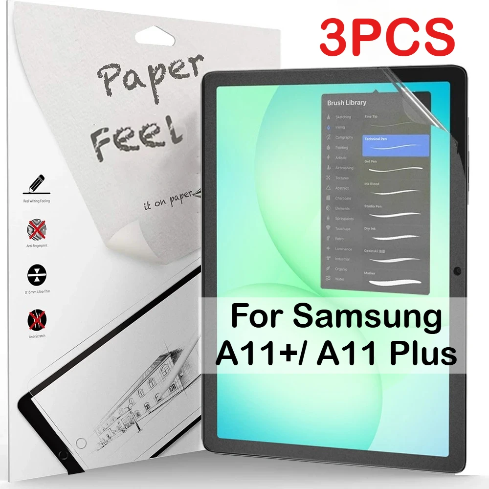 Matte Paper Feel Screen Protector, 3-Pack - Anti-Glare, Smooth Touch, Enhanced Durability