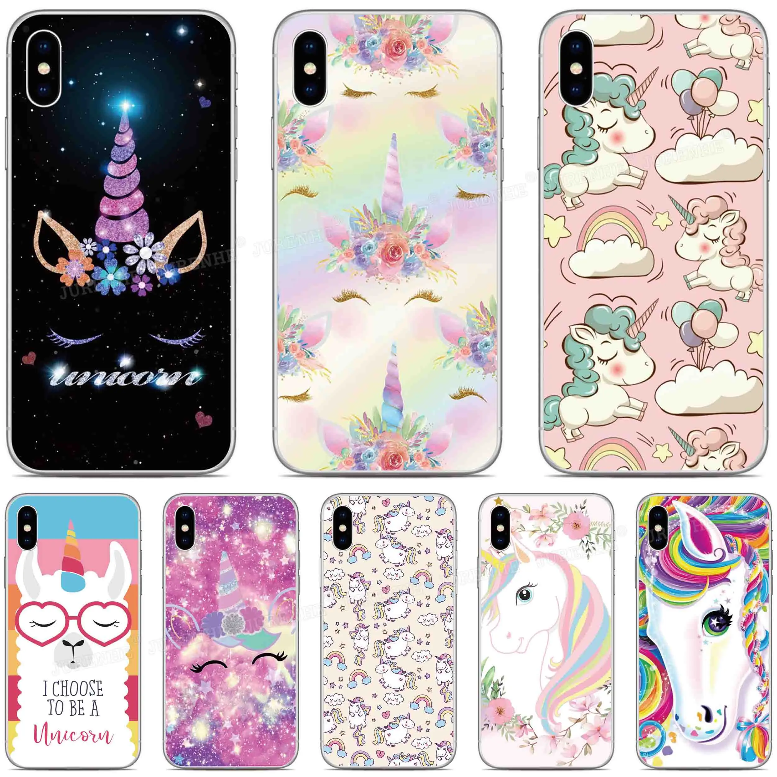 Simpatica Custodia Per Telefono Unicorno Per Gigaset Gx6 Gx4 Gs5 Gs4 Gs3 Blu G91 C5 Max View 2 3 Bold N2 F91 Cat S62 Pro S42 S52 S75 5G Cover