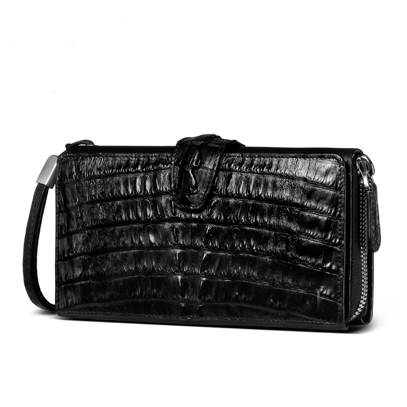 

keximayuan new Thailand Crocodile skin bag Handbag male long men wallet New commerce Men clutch bag male Hand bag