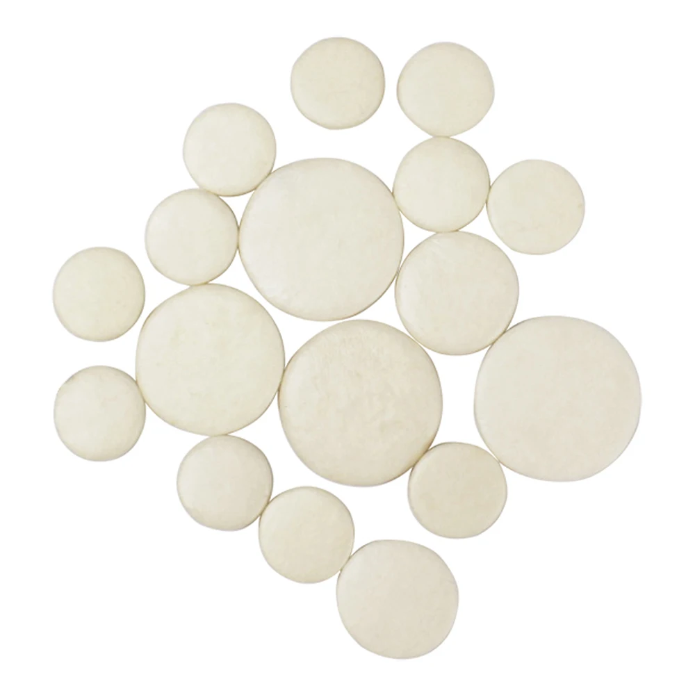 Clarinet Accessories 17Pcs/Set Clarinet Pads Cork Cushion Durable Leather Pad Clarinet Button Pad Replacement Woodwind Musical Instrument Accessories