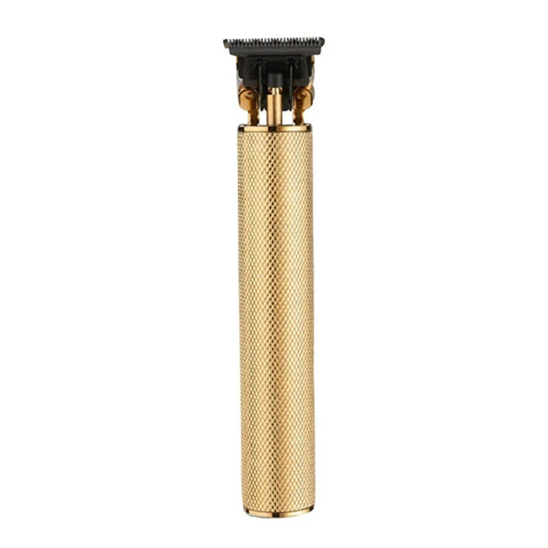 

Hair Clipper USB Rechargeable Trimmers Professional Hair Finishing Machine Electric Beard Shaving Engraving Gold