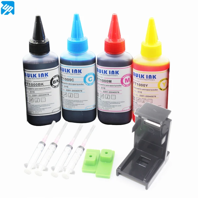 HP 305 Ink Cartridge Black & Colour Refill Kit For HP DeskJet Plus