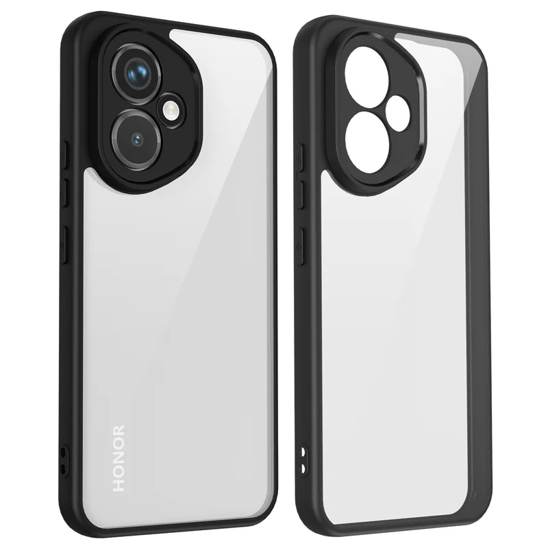 Durable Hybrid Rugged TPU Bumper with Clear Armor Back Cover