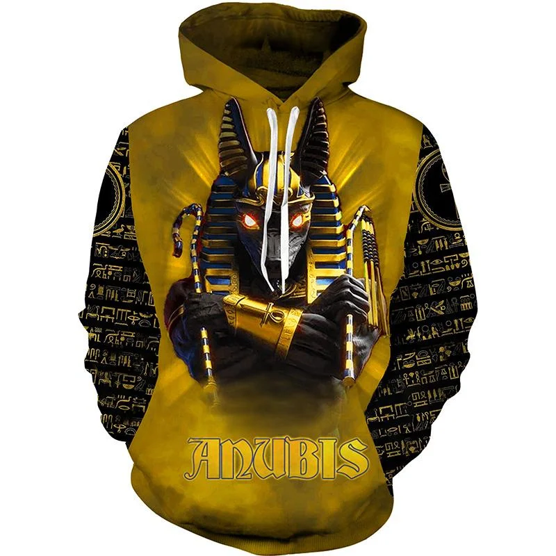Sudadera con capucha con gráfico del ojo de Horus del Antiguo Egipto para hombre, sudadera con símbolo egipcio impreso en 3D, sudadera informal, sudadera con capucha unisex de manga larga