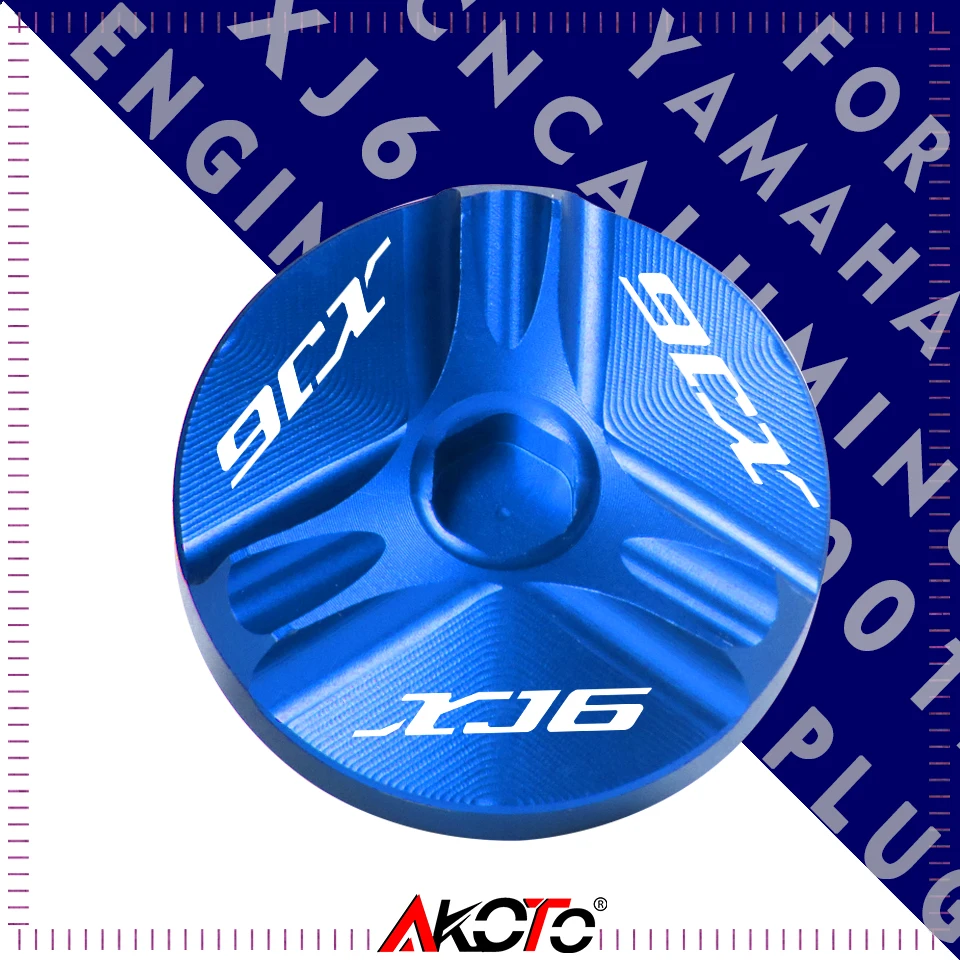 Caldo Per Yamaha Xjr1300 Xjr1200 Xjr 1200 1300 Xj6 Xj6 N Diversion F Tappo Di Copertura Del Riempimento Dell'Olio In Alluminio Tappo Di Scarico Del Mo