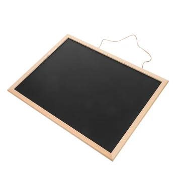 Lavagna con bordo in legno 40x30 cm Lavagna da appendere piccola per lavagna da parete decorativa per messaggi