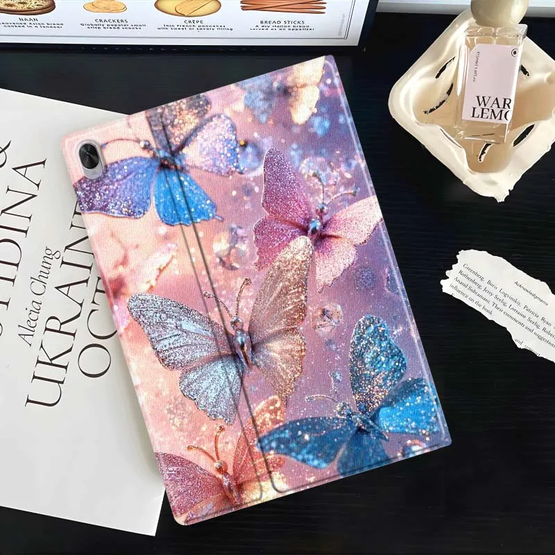Cartoon Glowing Firefly Tablet Case