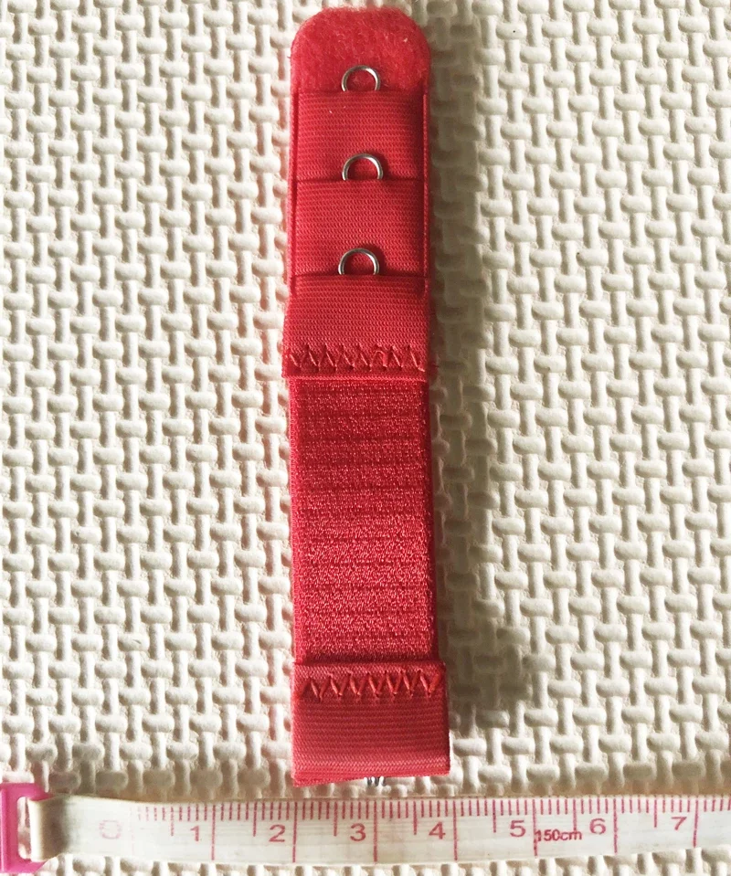 Ladies bra extender 1 Rows 3 Hooks Nylon Clasp Extension Elastic On Strap Soft Bra Band Extenders Intimates Accessories